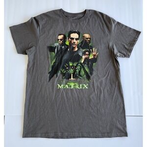 Mad Engine Shirt Adult Large Matrix 1999 Promo Movie Poster